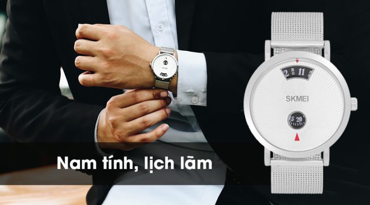 Đồng hồ nam Skmei SK-1489 với thiết kế sang trọng, tinh tế