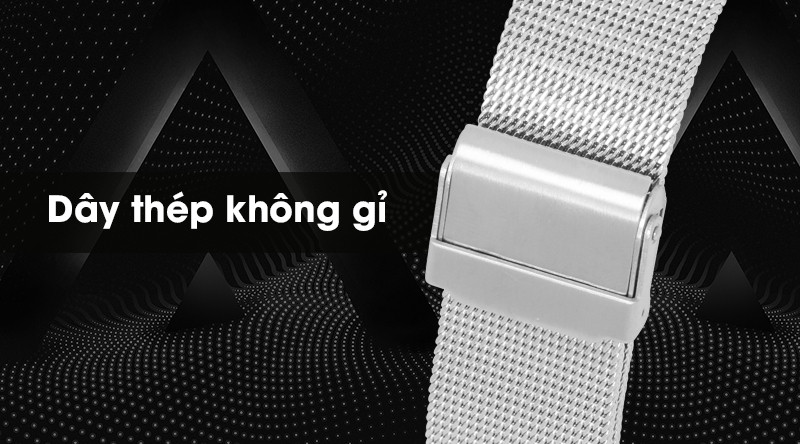 Đồng hồ Nam dây kim loại Skmei SK-1489 có dây đeo bền bỉ, chống chịu mọi điều kiện thời tiết