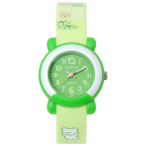Đồng hồ trẻ em Smile Kid 30mm SL125-01 màu xanh lá tươi sáng