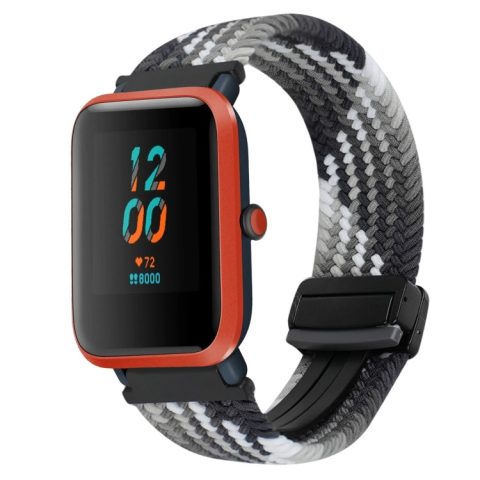 Dây đeo đồng hồ Amazfit Bip bện từ tính màu sô cô la đậm, bền và phong cách