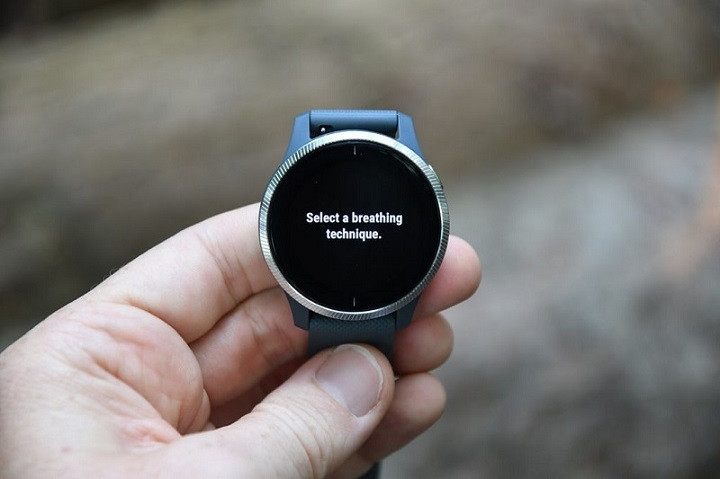 Hướng dẫn các bước tập thở chi tiết trên Garmin Venu