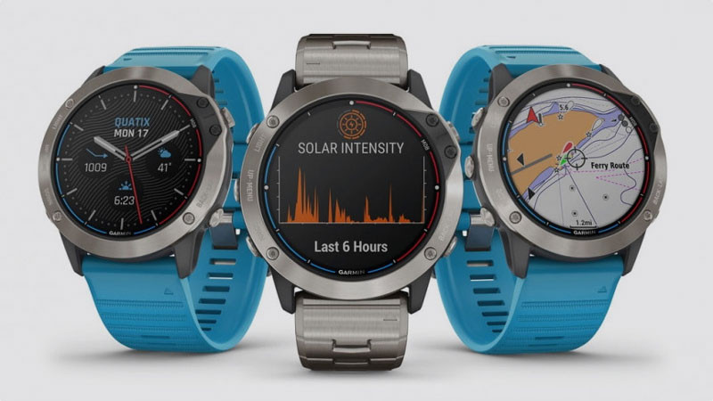 Garmin Quatix 6X Solar – Đồng hồ thể thao tốt nhất cho hoạt động hàng hải