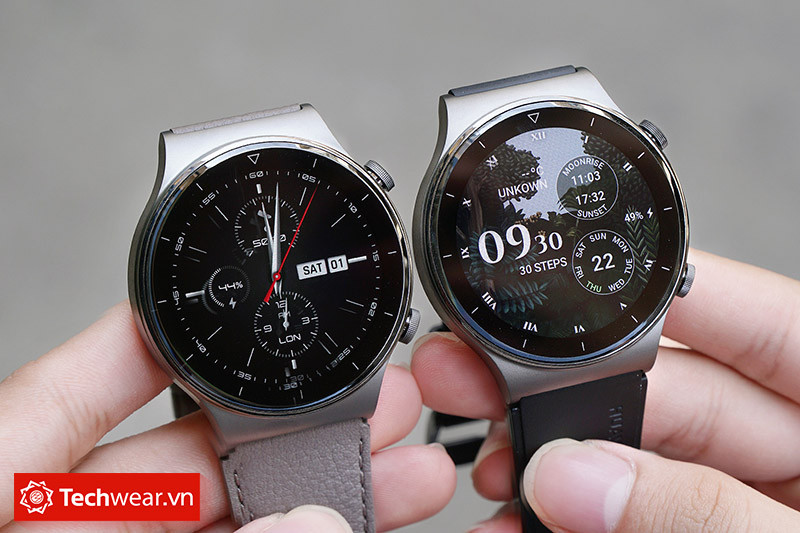 Đồng hồ Huawei Watch GT 2 Pro với mặt kính Sapphire