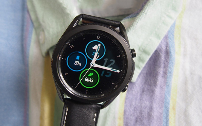 Samsung Galaxy Watch 3 hiển thị ứng dụng Samsung Health