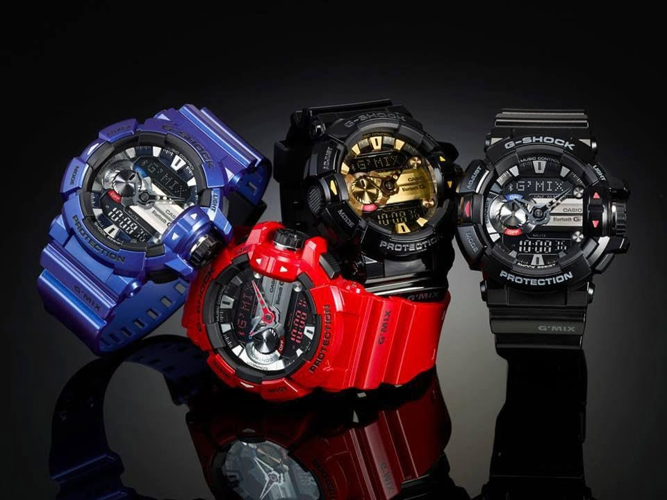 Đồng hồ G-Shock G-Mix - Điều khiển âm nhạc tiện lợi