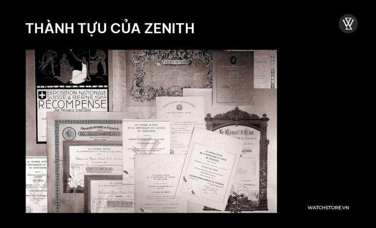 Các thành tựu và kỷ lục ấn tượng của đồng hồ Zenith
