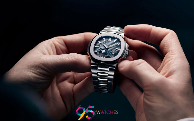 Tháo đồng hồ Patek Philippe định kỳ giúp cổ tay nghỉ ngơi và bảo vệ đồng hồ khỏi ẩm mốc.