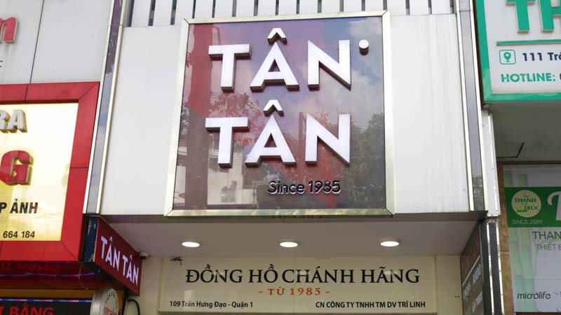 TÂN TÂN - Địa chỉ thay dây đồng hồ kim loại uy tín