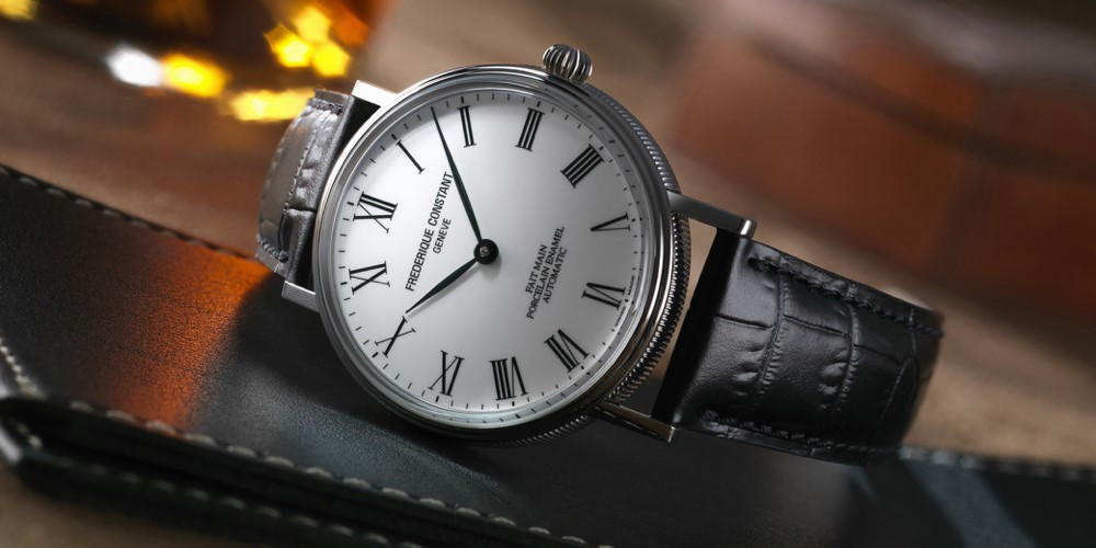 Mẫu dây da thay thế cho đồng hồ Frederique Constant Du Thuyền