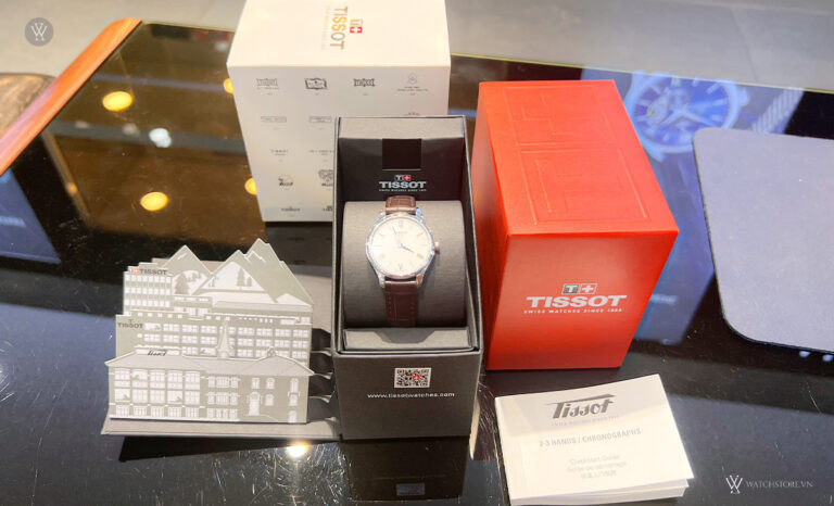 Thẻ bảo hành chính hãng khi mua mẫu đồng hồ Tissot nữ đẹp
