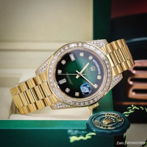 Đồng hồ Rolex Day Date mạ vàng, biểu tượng của thế giới đồng hồ nam Rolex