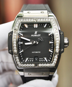 Đồng hồ nam Hublot Spirit Of Big Bang 665.NX.1170.RX.1204 Titanium Diamonds 39mm lướt fullbox