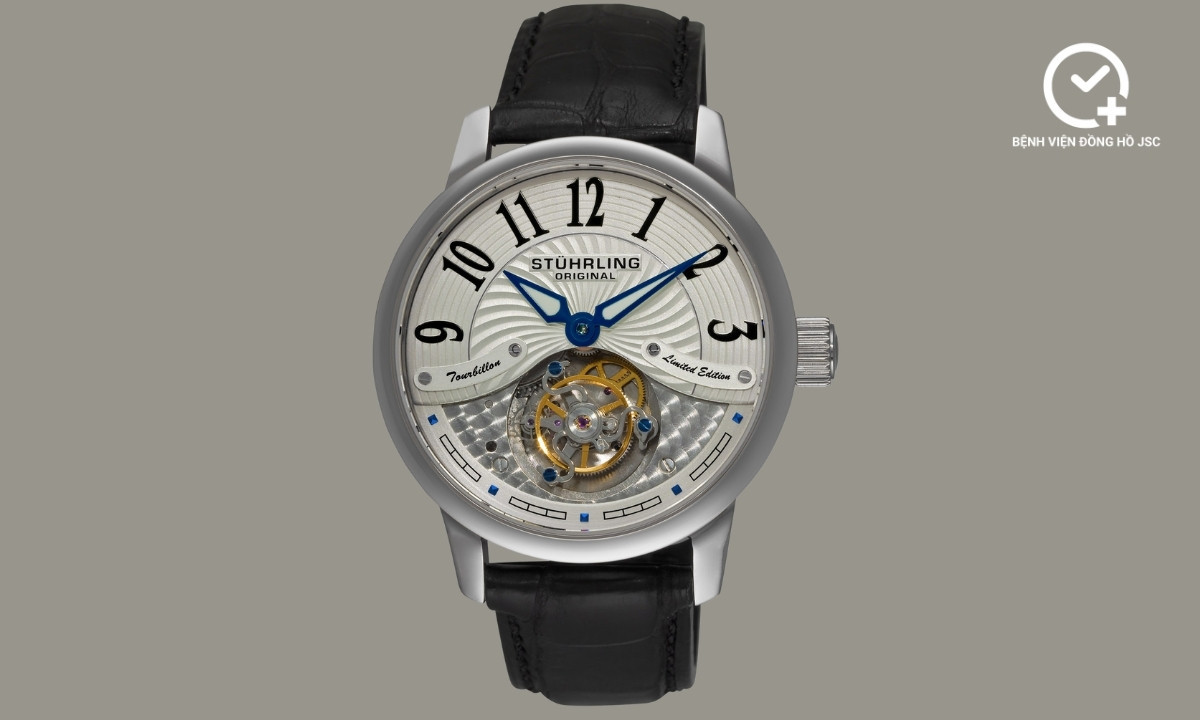 Thiết kế độc đáo của mẫu đồng hồ Tourbillon Stuhrling, đánh giá chất lượng có tốt không