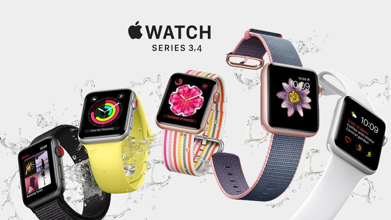 Các phiên bản Apple Watch Series 3 và Series 4 mới, biểu tượng cho lựa chọn khi mua đồng hồ Apple Watch Series 3