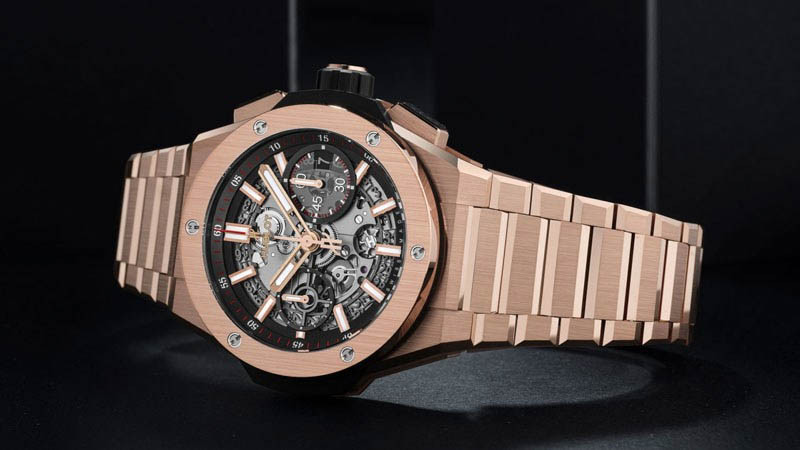 Mẫu đồng hồ vàng 18k nữ của Hublot