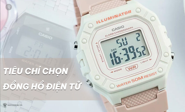 Các tiêu chí quan trọng khi lựa chọn mua đồng hồ điện tử phù hợp