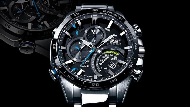 Dòng đồng hồ Casio Edifice với thiết kế sang trọng, phù hợp cho doanh nhân