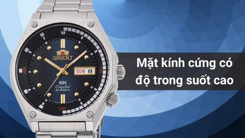Đồng hồ Orient SK RA-AA0B03L19B với mặt số xanh đen