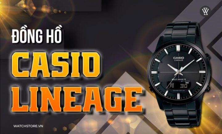 Đồng hồ Casio Wave Ceptor Tough Solar với mặt số hiển thị rõ nét