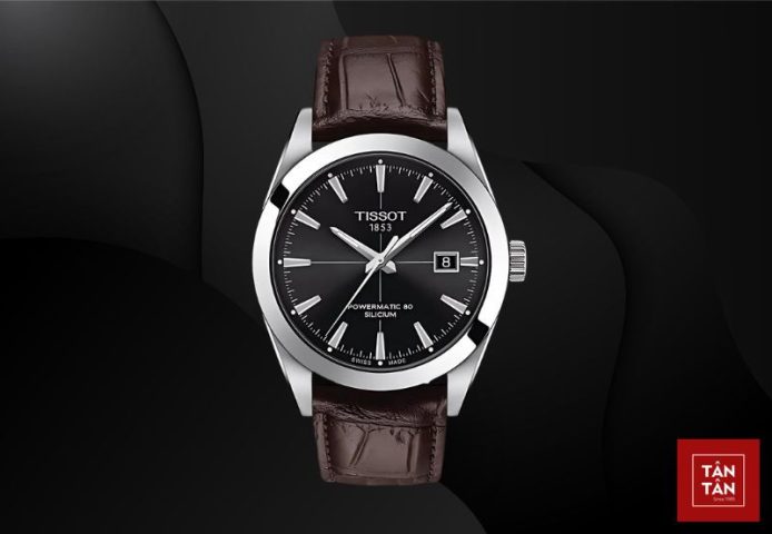 Giá đồng hồ Tissot 1853 Powermatic 80 với thiết kế tổng thể sang trọng