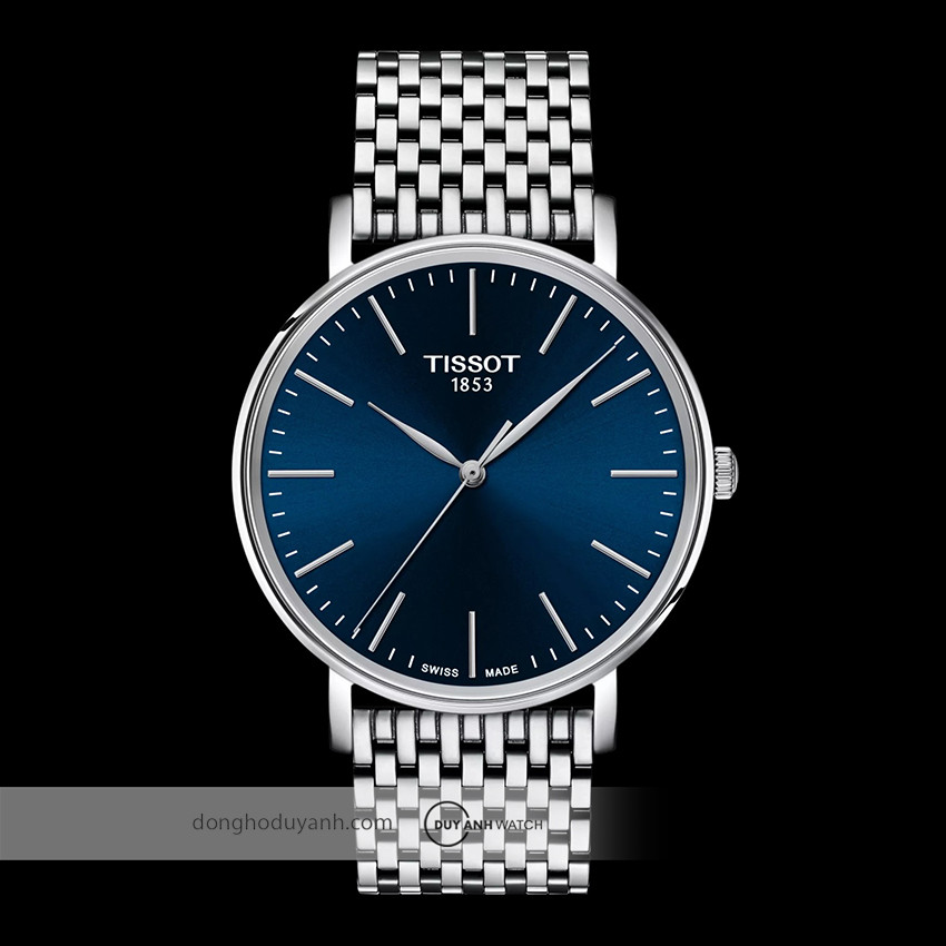Tissot Everytime Quartz T143.410.11.041.00, mẫu đồng hồ quartz nổi tiếng thanh lịch