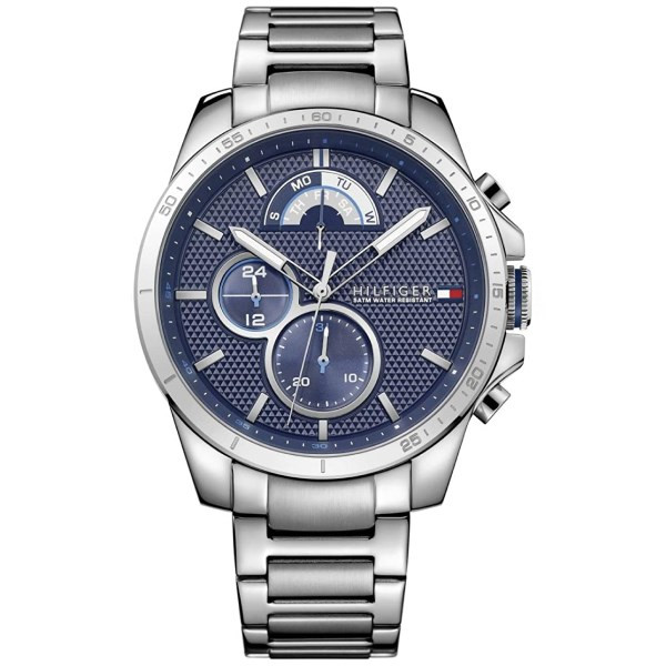 Đồng hồ Tommy Hilfiger nam Decker 48mm 1791348, kiểu dáng thể thao, nguồn gốc Mỹ