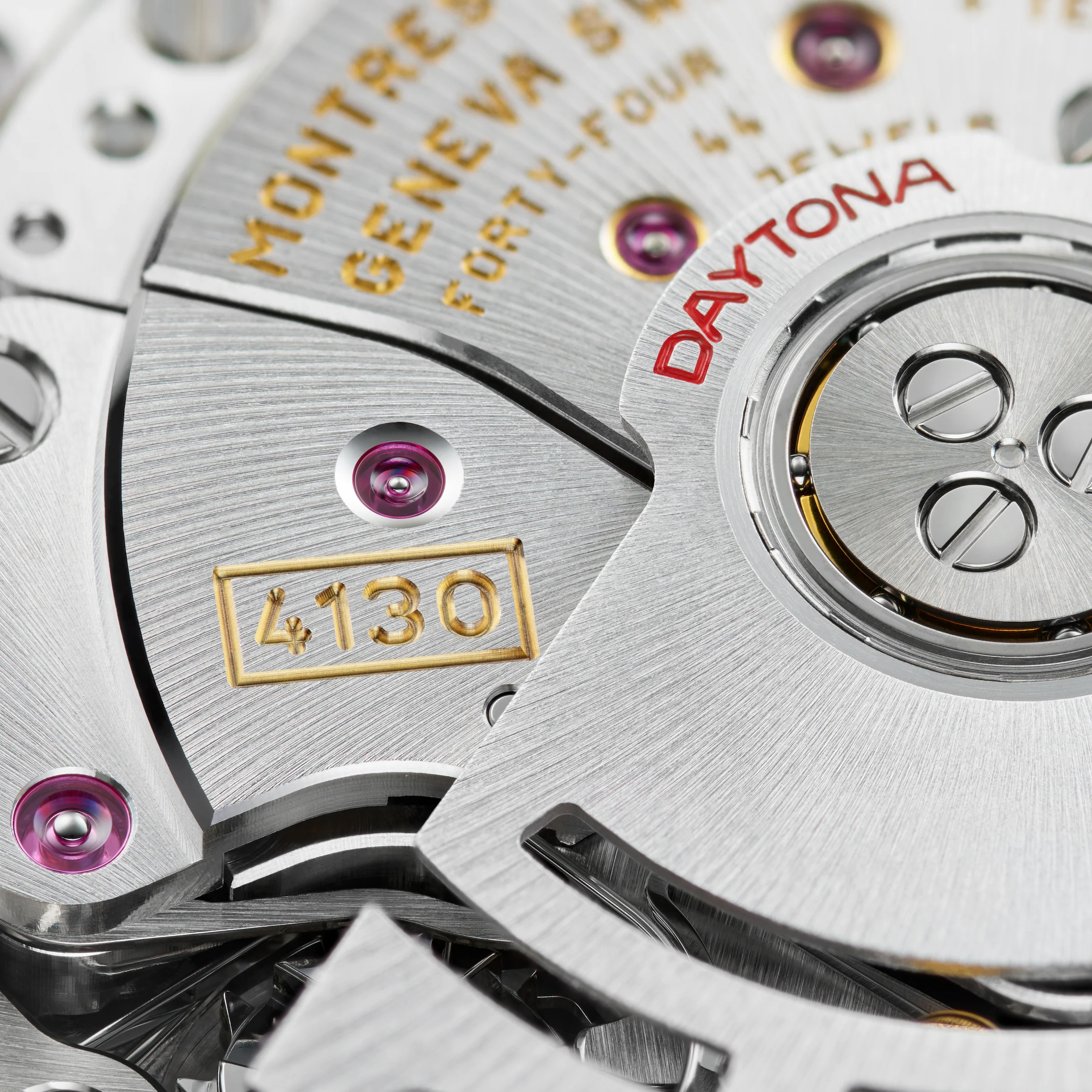 Bộ máy Calibre 4130 của đồng hồ Rolex Cosmograph Daytona