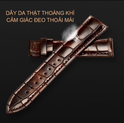 Lưu ý khi sử dụng đồng hồ cơ dây da để tăng tuổi thọ