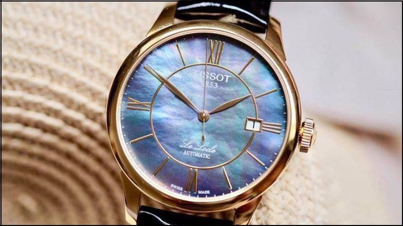 Thiết kế đồng hồ đeo tay nữ mặt xà cừ, vừa bắt mắt vừa nổi bật