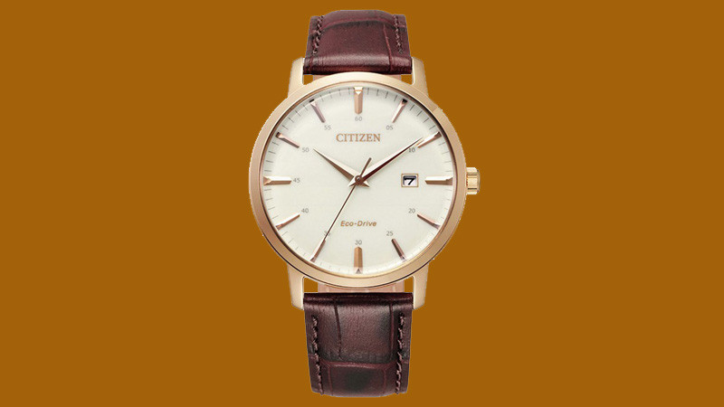 Mẫu đồng hồ Citizen nam dây da BM7463-12A với thiết kế thanh lịch, tối giản