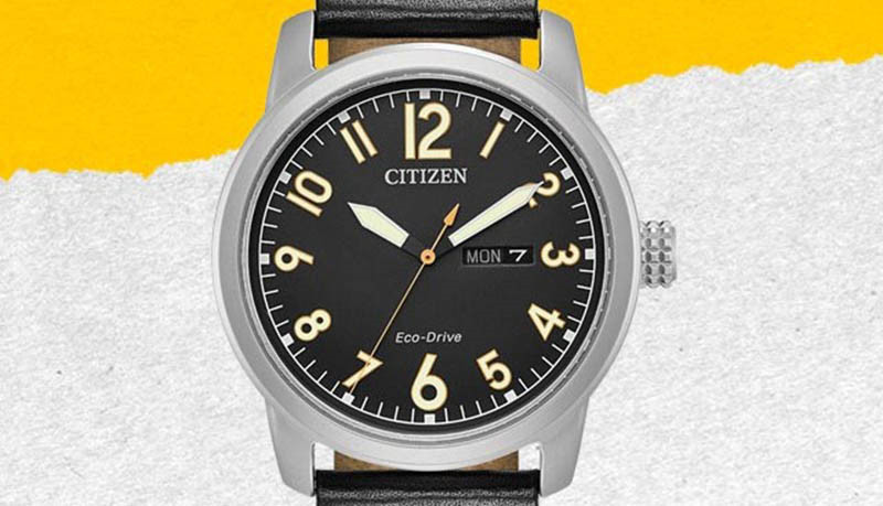 Thiết kế đồng hồ Citizen nam dây da BM8471-01E sang trọng và đầy mạnh mẽ
