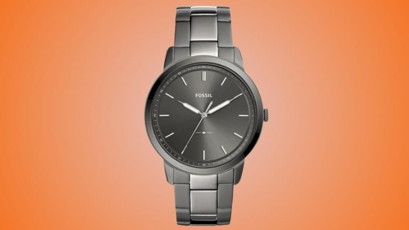 Đồng hồ Fossil nam dây kim loại FS5459 màu đen nam tính