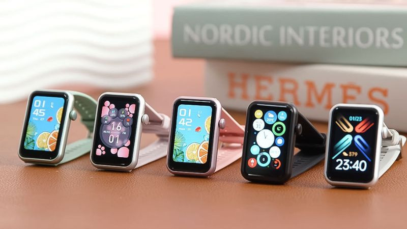 Thiết kế hiện đại, nhỏ gọn của đồng hồ thông minh rẻ nhất BeFit WatchFit.