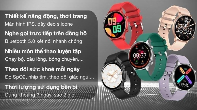 BeFit Sporty 2 với tùy chọn dây da và dây silicone, tăng tính cá nhân hóa
