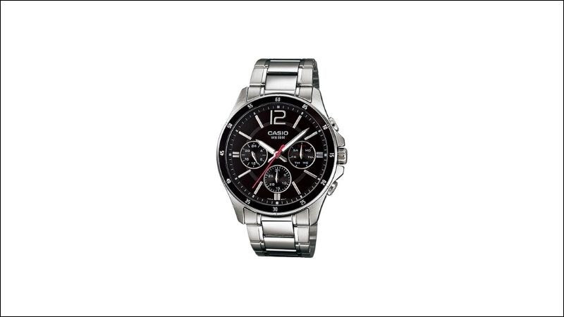 Chất liệu hợp kim thép không gỉ của mẫu đồng hồ hot nhất hiện nay CASIO MTP-1374D-1AVDF