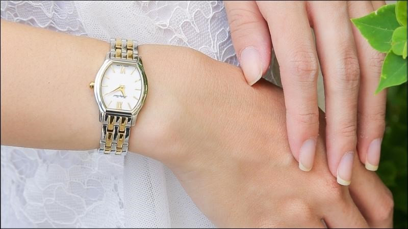 Đồng hồ mặt vuông Thụy Sĩ Mathey Tissot nữ D104PYI, phong cách bền vững với thời gian