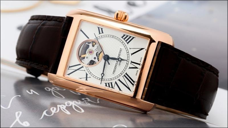 Đồng hồ mặt vuông Thụy Sĩ Frederique Constant FC-310MC4S34 nam, bộ máy Automatic bền bỉ