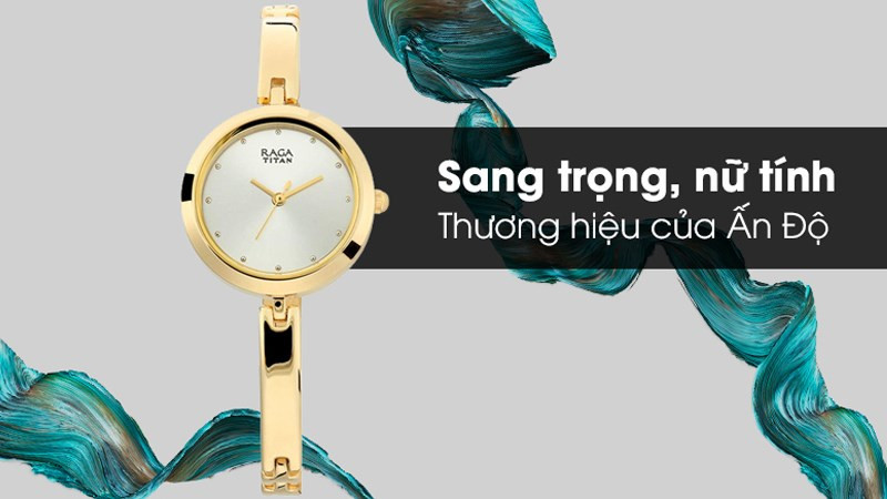 Đồng hồ Titan 28mm nữ 2606YM04 phong cách trẻ trung