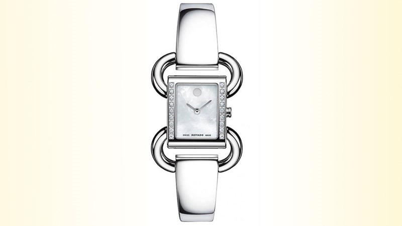 Đồng hồ nữ mặt nhỏ dây kim loại Movado 0606473 bền đẹp