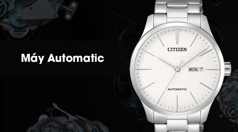 Đồng hồ cơ tự động (máy Automatic) Citizen, một lựa chọn hoàn hảo cho đồng hồ dây kim loại giá rẻ