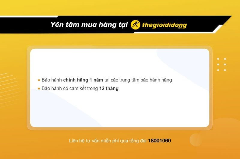 Chính sách bảo hành cho dây đồng hồ kim loại giá rẻ và đồng hồ tại Thế Giới Di Động