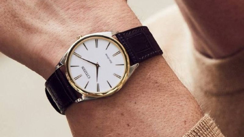 Đồng hồ CITIZEN 38.4mm Nam AR3074-03A mặt tròn siêu mỏng, dây da ôm sát nhẹ nhàng, tạo cảm giác thoải mái