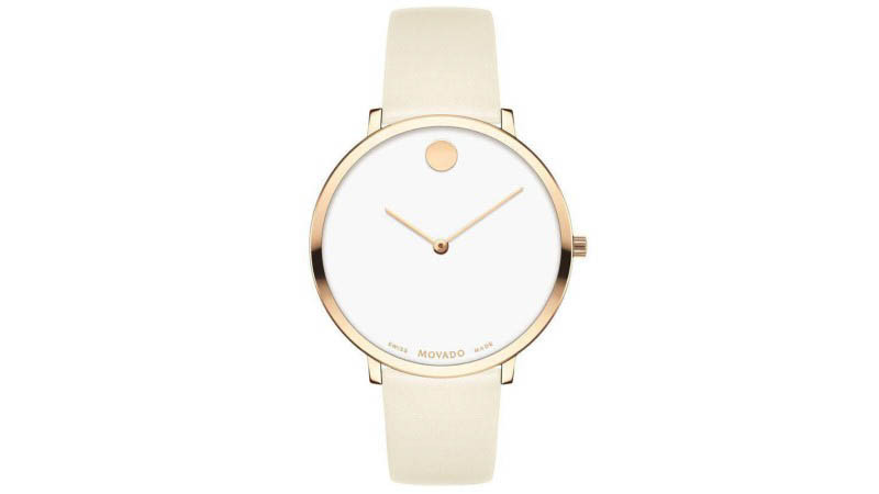 Đồng hồ Movado nữ không kim không số 35mm 0607389 thanh lịch