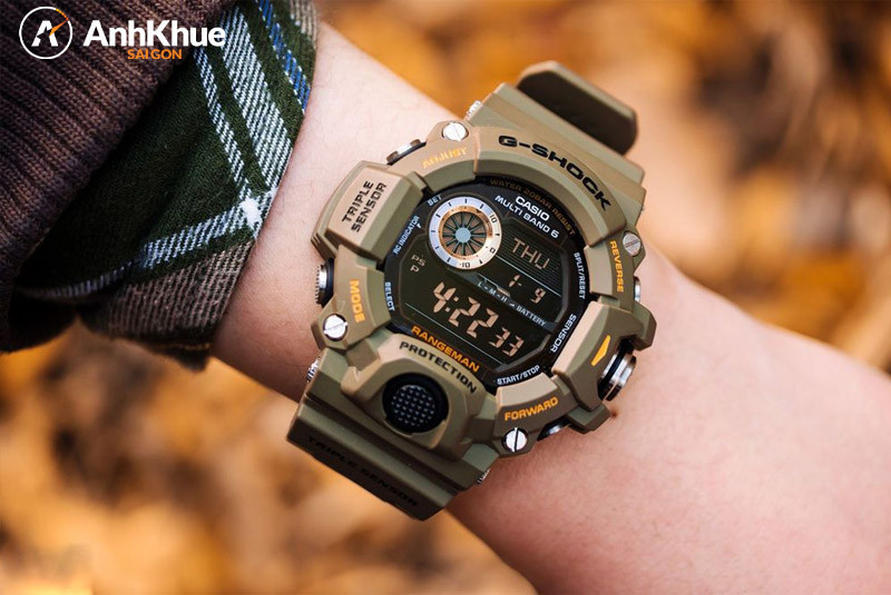 Chiếc đồng hồ G-Shock Tough Solar GW9400 Rangeman mạnh mẽ với nhiều cảm biến