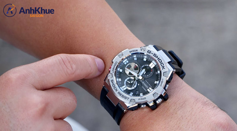 Dòng đồng hồ G-Shock Tough Solar G-Steel với vỏ kim loại sang trọng và kết nối Bluetooth