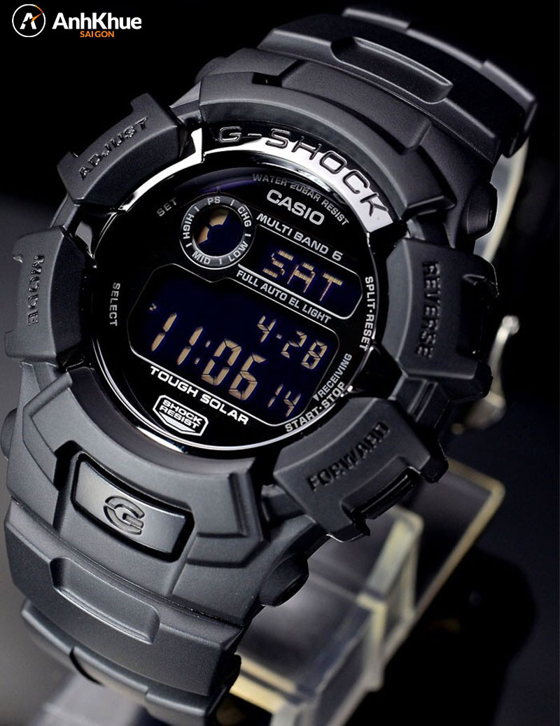 Mẫu đồng hồ G-Shock Tough Solar GW2310FB-1CR với thiết kế toàn màu đen ấn tượng và kích thước 53mm