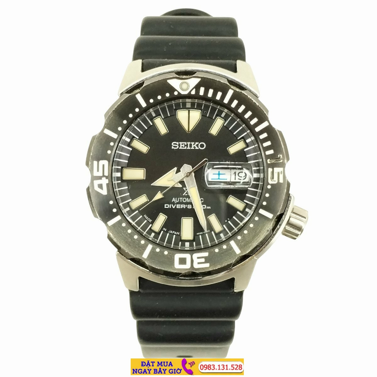 Đồng hồ lặn Seiko Prospex Diver Scuba SBDY035, một mẫu đồng hồ xách tay Nhật cũ bền bỉ