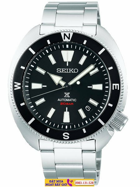 Đồng hồ lặn Seiko Prospex Fieldmaster Turtle SRPH17K1, mẫu đồng hồ xách tay Nhật cũ được yêu thích