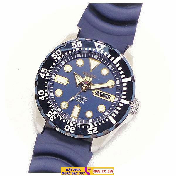 Đồng hồ xách tay Nhật cũ Seiko 5 Sports SRP605K2 chống nước 100m