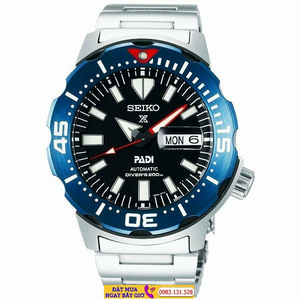 Đồng hồ lặn Seiko Prospex PADI SRPE27K1 với thiết kế nổi bật, mẫu đồng hồ xách tay Nhật cũ độc đáo